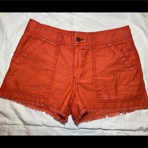 Free People Coral Shorts